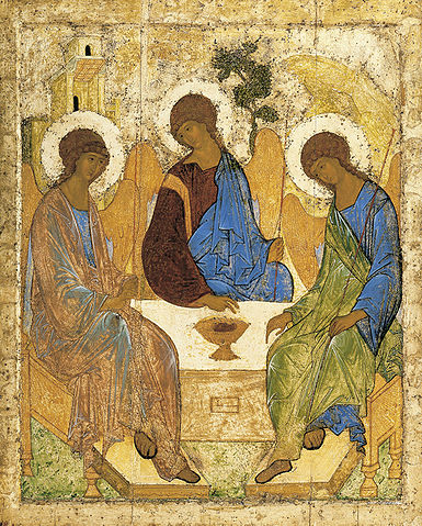 Rublev's Icon of the Holy Trinity