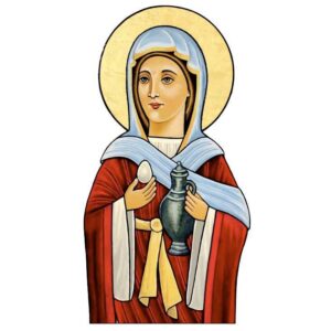 This image has an empty alt attribute; its file name is Coptic-Icon-Mary-Magdalene-300x300.jpg